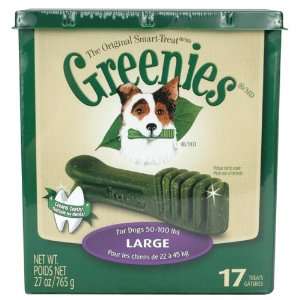   Greenies Dental Chews   27 ounce Box   Large  17 count