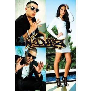  Music Pop Calendars N Dubz   Collage   35.7x23.8 inches 