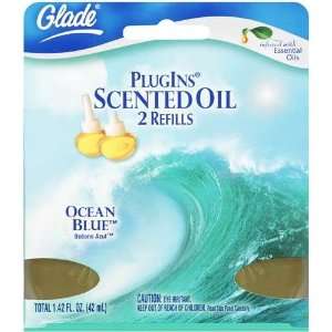 Glade PlugIns Scented Oil Refill, Ocean Grocery & Gourmet Food