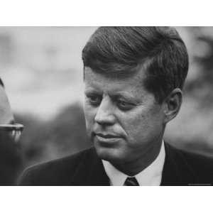 Senator John F. Kennedy Following Press Conference at Gracie Mansion 