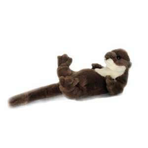  Plush Lying River Otter 10 Toys & Games