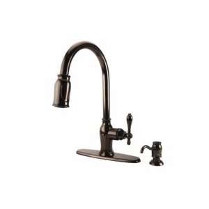 Fontaine Chloe Pull Down Kitchen Faucet with Saop Dispenser FF CHL4K 