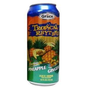 Grace Tropical Rhythms Pineapple Ginger  Grocery & Gourmet 