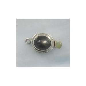  MOONSTONE DEEP SILVER CATSEYE STERLING SILVER CLASP 