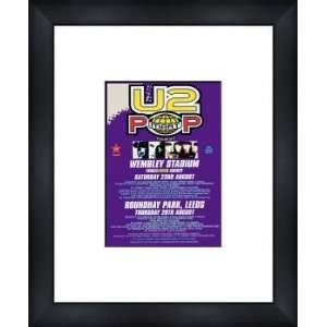  U2 Pop Mart 1997   Custom Framed Original Ad   Framed 