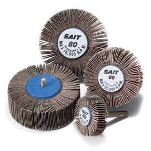 United Abrasives/SAIT 70027 2A Flap Wheel, 1 1/2 x 1/2 x 1/4, 120X, 10 