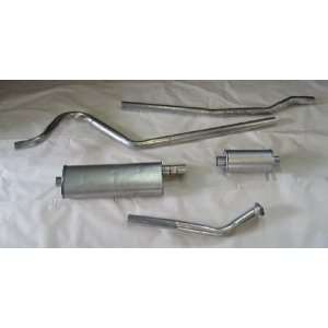  Exhaust System   aluminized steel   with OE type muffler 