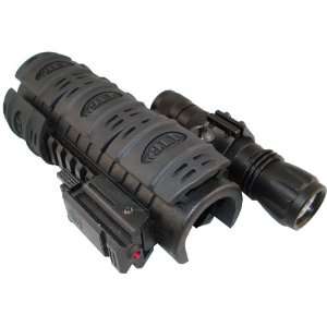 TriRail Forend + NcStar Red Laser + Tactical Flashlight + Rail Guards 