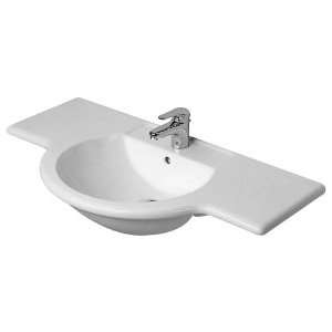 Duravit Sinks 040110 Furniture Washbasin 40 1 8 quot Not Cut Pergamon 