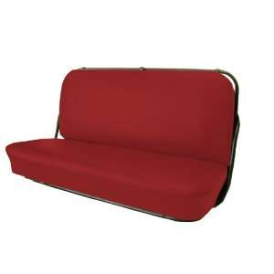  Acme U106 0511 Front Red Vinyl Bench Seat Upholstery 