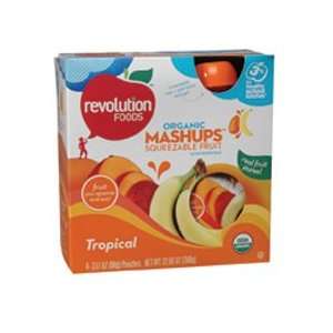 Revolution Foods Organic Tropical Mashups ( 12x4/3.2 OZ)