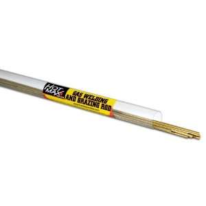 Hot Max 24005 1/8 Inch by 36 Inch Low Fuming Bare Bronze Brazing Rods 