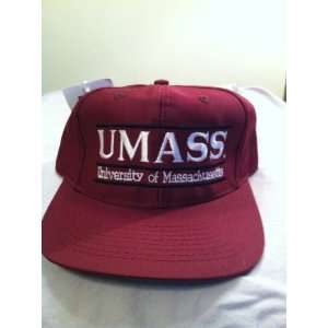  Umass Maroon Game Snapback Hat 