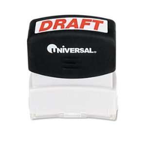  Universal 10049   Message Stamp, DRAFT, Pre Inked/Re 