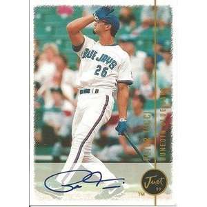   Peter Tucci Signed 1999 Just Minors Card Blue Jays