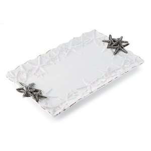  Mud Pie Gifts  10219 Starfish Rectangular Platter 