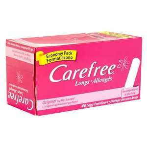 Carefree Pantiliners, Longs, Original, Lightly Scented, Economy Pack 