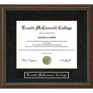  Truett McConnell College (TMC) Diploma Frame Sports 