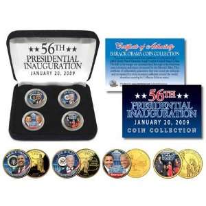  Limited Edition Obama 4 Coin Set 