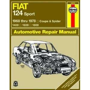  Fiat 124 Sport Coupe & Spider Haynes Repair Manual (1968 
