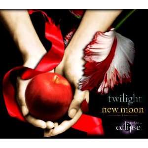  Twilight Saga New Moon   Logo   Computer Mouse Pad   Apple 