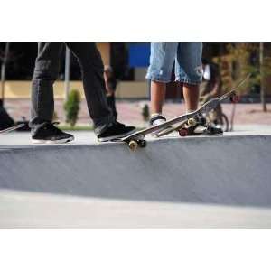  Skateboarders at Skatepark   Peel and Stick Wall Decal by 