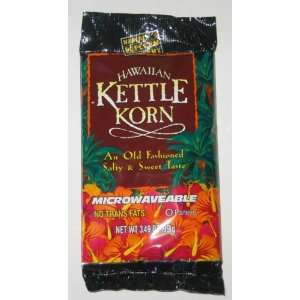 Hawaiian Kettle Korn Microwave Singles  Grocery & Gourmet 