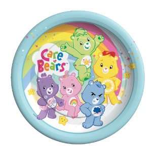  Lets Party By Amscan Care Bears Happy Days Dessert Plates 
