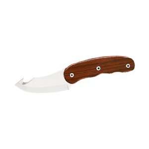  Majesty, Cocobolo Handle, Plain w/Guthook, Leather Sheath 