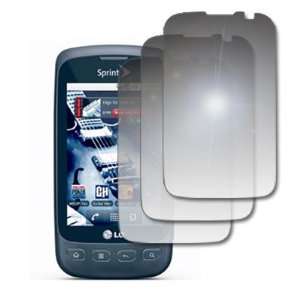  EMPIRE 3 Pack of Mirror Screen Protectors for LG Optimus S 