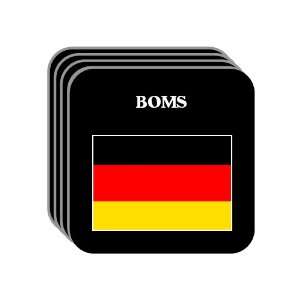  Germany   BOMS Set of 4 Mini Mousepad Coasters 