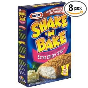 Shake N Bake Seasoned Coating Mix, Extra Crispy, 5.5 Ounce Boxes 