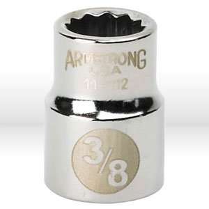  Armstrong 11 118D 3/8 Inch Drive 12 Point Standard Socket 