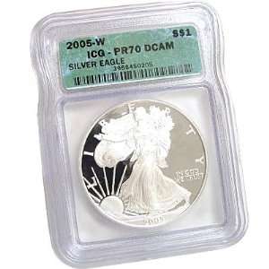  Collectors Alliance 11980 2005 Silver Eagle   PROOF 