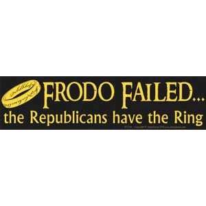  Frodo Failed Bumber Sticker 