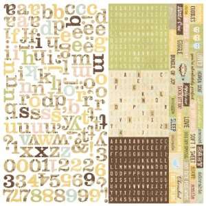  Expressions Baby Step Cardstock Stickers 12X12 Simple 