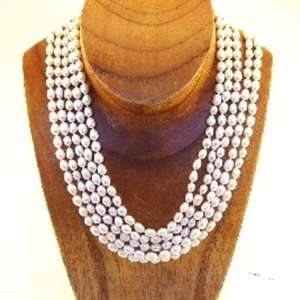  Necklace Biwa Gorgeous white. Jewelry