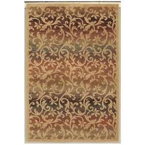  Shaw Accents Ornament Natural 12100 Transitional 111 x 7 