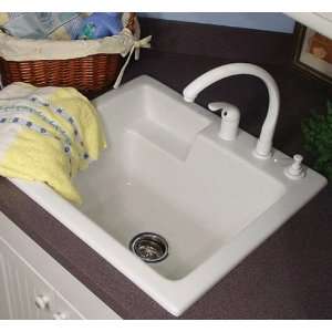 CorStone 12300 Copper Westerly Single Basin Acrylic Laundry Sink from 