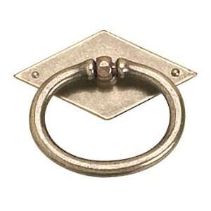 Richelieu Hardware   Ring/Plat Brass 66X59Mm Ant En (Rlu 12321Bb 