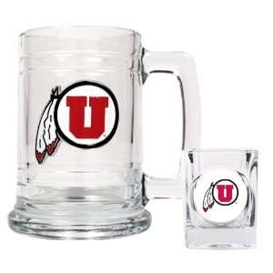  Utah Utes Boilermaker Set