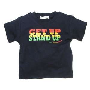  Get Up Stand Up Short Sleeve T shirt in Navy Baby