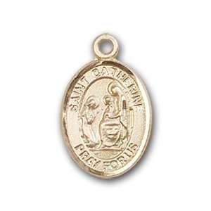  12K Gold Filled St. Catherine of Siena Medal Jewelry