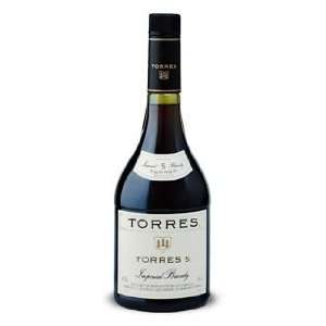  Torres Brandy 5 Year Grocery & Gourmet Food