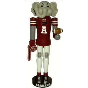 University of Alabama Roll Tide Big Al Mascot Nutcracker 