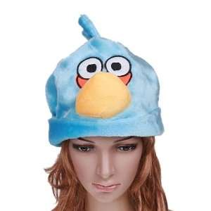  Angry Birds Cartoon Animal Plush Warm Hat Blue Cap Beanie 