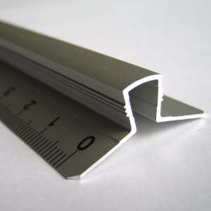  15cm Superlight Metal Aluminium Aluminum Metric Ruler with 
