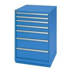   Drawer Standard Width Cabinet   Blue, Keyed Alike