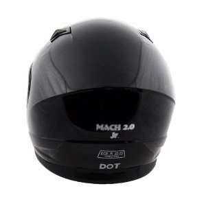  Vega Snow Mach 2.0 Jr. Gloss Black Medium Full Face Helmet 
