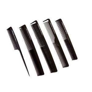  La Brasiliana Heat Resistant 5 Pack Combs Beauty